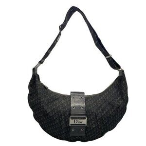 DIOR/ChristianDior Street Chic, Trotter Black Beige Jacquard Leather